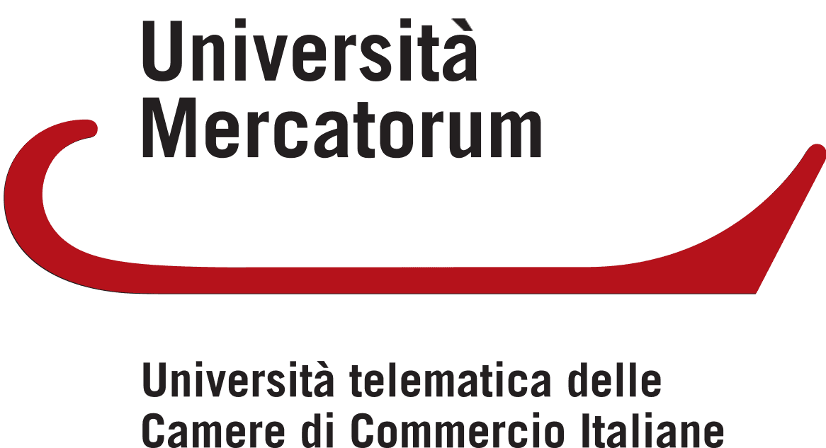 Logo Università Mercatorum (nero)